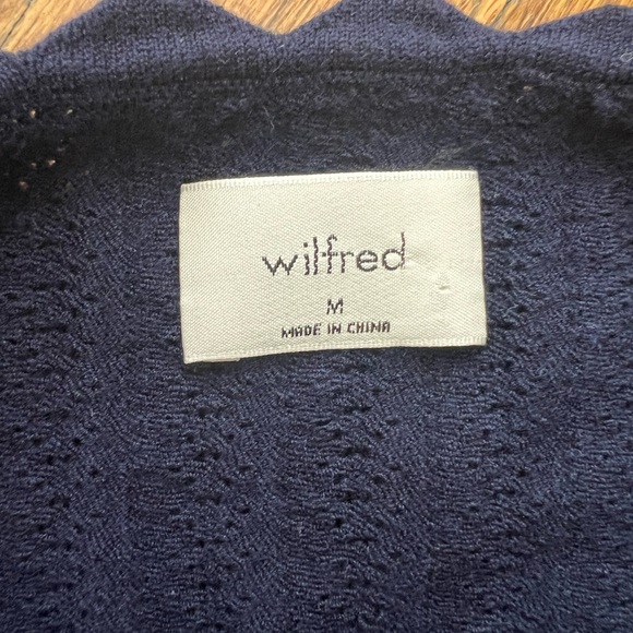 Wilfred Soloist Top size medium in navy - Picture 3 of 3